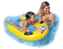 INTEX 58167EU - Schwimmhilfe - Pool School Kickboard Step 3, Gelb, 79x76 Cm -Spielzeugparadies 0078257581672 2 600x600