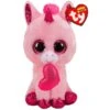 TY 66859 - Beanie Boo's Glubschis - Darling Heart Unicorn, Einhorn, 15cm -Spielzeugparadies 008421366859 0 600x600