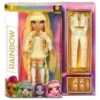 MGA 569626E7C - RAINBOW HIGH - Sunny Madison – Gelbe Mode-Puppe Mit 2 Outfits