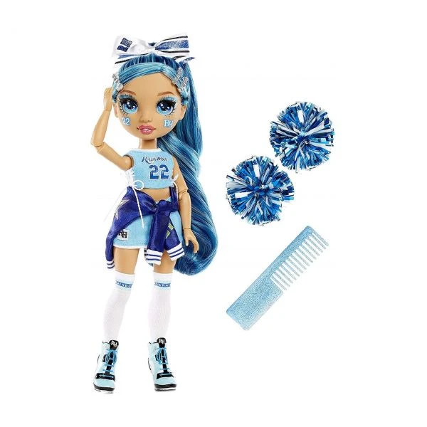 MGA 572077EUC - RAINBOW HIGH CHEER - Skyler Bradshaw, Cheerleader Blau 4 MGA 572077EUC - RAINBOW HIGH CHEER - Skyler Bradshaw, Cheerleader Blau – Bild 2