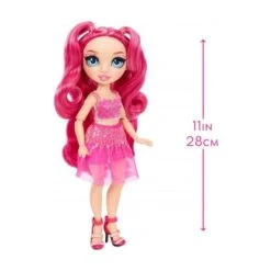 MGA 572121EUC - Rainbow High - Fashion Doll Serie 2, Stella Monroe, Fuchsia -Spielzeugparadies 035051572121 2 600x600