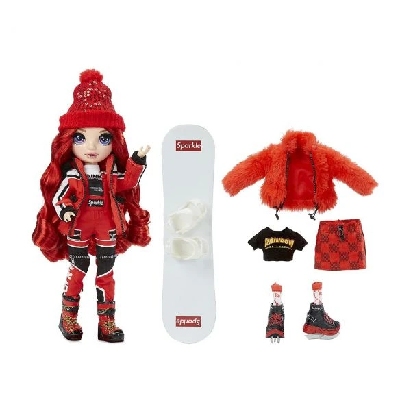 MGA 574286EUC - Rainbow High - Winter Break, RUBY ANDERSON 4 MGA 574286EUC - Rainbow High - Winter Break, RUBY ANDERSON – Bild 2