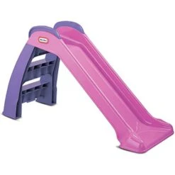 Little Tikes 172410E3 - Gartenspielzeug - Rutsche Basic - Pink, 120 Cm