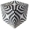 GeoBender 50095 - Magnetisches 3D-Puzzle - Abstract-2 Schwarz-weiß -Spielzeugparadies 0745760208012 0 600x600