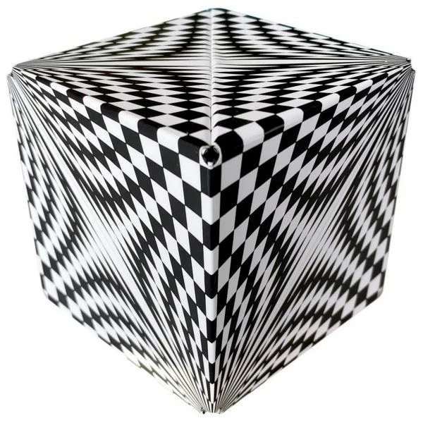 GeoBender 50095 - Magnetisches 3D-Puzzle - Abstract-2 Schwarz-weiß 3 GeoBender 50095 - Magnetisches 3D-Puzzle - Abstract-2 Schwarz-weiß