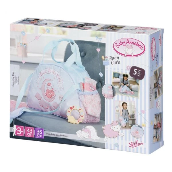 Zapf Creation 703151 - Baby Annabell® - Wickeltasche 3 Zapf Creation 703151 - Baby Annabell® - Wickeltasche