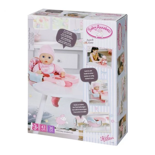 Zapf Creation 703168 - Baby Annabell® - Lunch Time Füttersitz 3 Zapf Creation 703168 - Baby Annabell® - Lunch Time Füttersitz