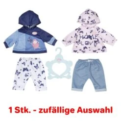 Zapf Creation 704202 - BABY Annabell® - Baby-Anzug, 43 Cm, 1 Stk., Zufällige Auswahl