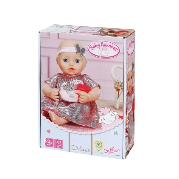 Zapf Creation 705438 - Baby Annabell® - Deluxe Glamour, 43cm 4 Zapf Creation 705438 - Baby Annabell® - Deluxe Glamour, 43cm – Bild 2