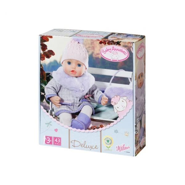ZAPF 706060 - Baby Annabell® - Deluxe Mantel Set, 43cm 3 ZAPF 706060 - Baby Annabell® - Deluxe Mantel Set, 43cm