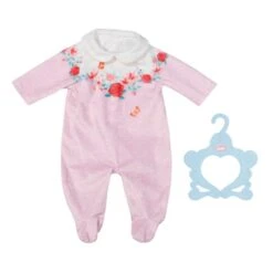 Zapf Creation 706817 - Baby Annabell® - Strampler Rosa Blumen, 43cm
