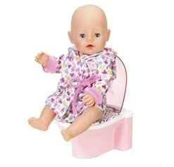 Zapf Creation 823903 - BABY Born® Badezimmer - Lustige Toilette -Spielzeugparadies 4001167823903 2 600x600