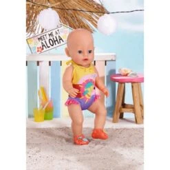 Zapf Creation 828281 - BABY Born® - Holiday Badeanzug, 43cm, 1 Stk., Zufällig -Spielzeugparadies 4001167828281 2 600x600