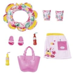Zapf Creation 829257 - BABY Born® - Holiday Strand Set -Spielzeugparadies 4001167829257 2 600x600