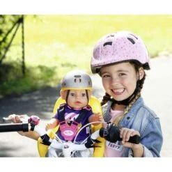 Zapf Creation 830048 - BABY Born® - Fahrradsitz, Gelb -Spielzeugparadies 4001167830048 2 600x600