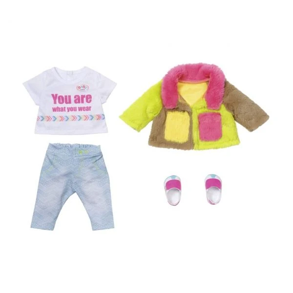 Zapf Creation 830154 - BABY Born® - Deluxe Regenbogen Mantel, 43cm 3 Zapf Creation 830154 - BABY Born® - Deluxe Regenbogen Mantel, 43cm