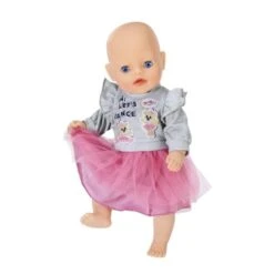 Zapf Creation 830567 - BABY Born® - Little Kleider Rosa, 36cm -Spielzeugparadies 4001167830567 1 600x600