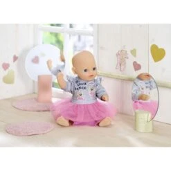 Zapf Creation 830567 - BABY Born® - Little Kleider Rosa, 36cm -Spielzeugparadies 4001167830567 2 600x600