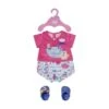 Zapf Creation 830628 - BABY Born® - Bath Pyjamas & Clogs, 43cm -Spielzeugparadies 4001167830628 0 600x600
