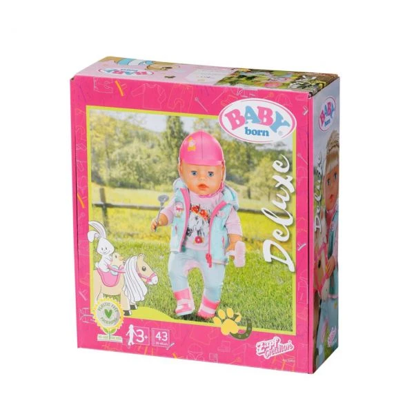 Zapf Creation 831175 - BABY Born® - Deluxe Reitoutfit, 43cm 4 Zapf Creation 831175 - BABY Born® - Deluxe Reitoutfit, 43cm – Bild 2