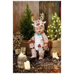 Zapf Creation 831700 - Baby Born® - Rentier Kuschelanzug, 43 Cm -Spielzeugparadies 4001167831700 2 600x600