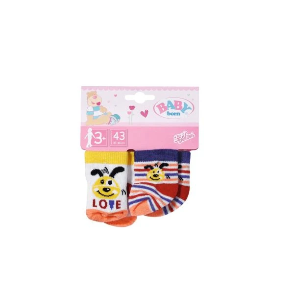 ZAPF 831755 - BABY Born® - Socken, 2 Stk., 43cm 4 ZAPF 831755 - BABY Born® - Socken, 2 Stk., 43cm – Bild 2