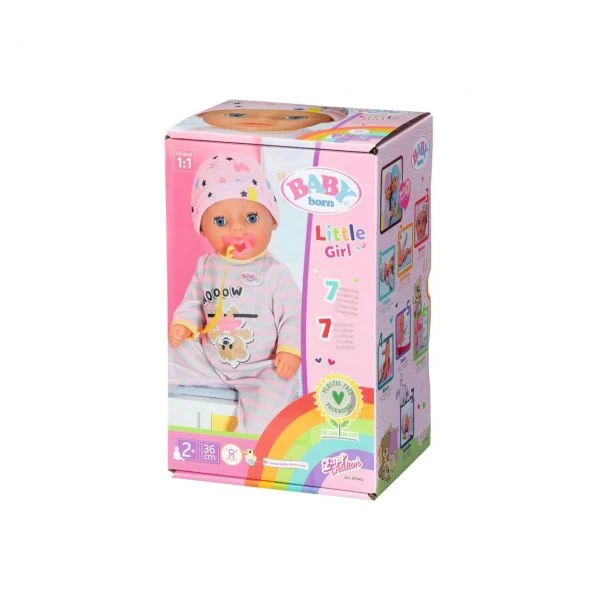 ZAPF 831960 - BABY Born® - Soft Touch Little Girl, 36cm 4 ZAPF 831960 - BABY Born® - Soft Touch Little Girl, 36cm – Bild 2