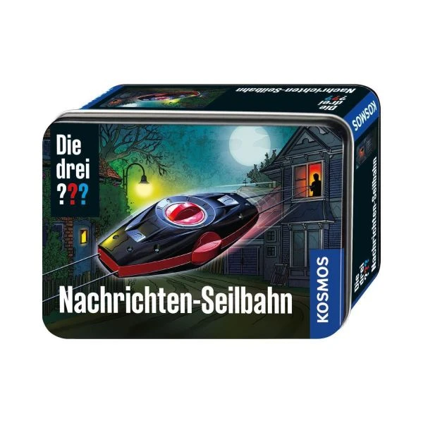 KOSMOS 632168 - Die Drei ??? - Nachrichten-Seilbahn, Große Dose 3 KOSMOS 632168 - Die Drei ??? - Nachrichten-Seilbahn, Große Dose