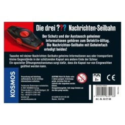 KOSMOS 632168 - Die Drei ??? - Nachrichten-Seilbahn, Große Dose 6 KOSMOS 632168 - Die Drei ??? - Nachrichten-Seilbahn, Große Dose -Spielzeugparadies 4002051632168 1 600x600
