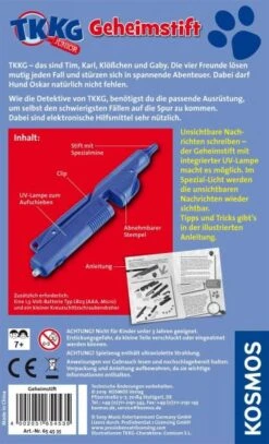 KOSMOS 654535 - TKKG Junior - Geheimstift -Spielzeugparadies 4002051654535 1 600x600