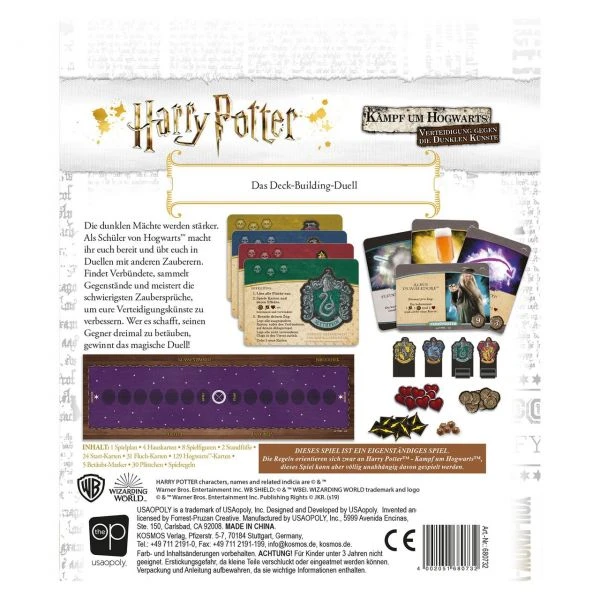 KOSMOS 680732 - Kartenspiel - Harry Potter: Verteidigung Gegen Die Dunklen Künste 4 KOSMOS 680732 - Kartenspiel - Harry Potter: Verteidigung Gegen Die Dunklen Künste – Bild 2