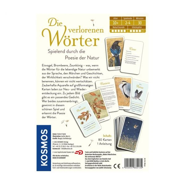 KOSMOS 682132 - Kartenspiel - Die Verlorenen Wörter 4 KOSMOS 682132 - Kartenspiel - Die Verlorenen Wörter – Bild 2