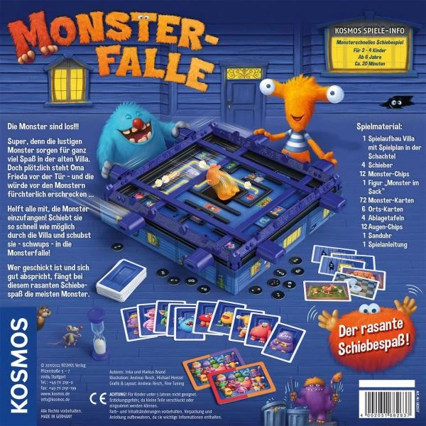 KOSMOS 682637 - Kinderspiel - Monsterfalle 4 KOSMOS 682637 - Kinderspiel - Monsterfalle – Bild 2