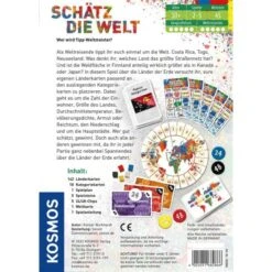 KOSMOS 682866 - Kinderspiel - Schätz Die Welt -Spielzeugparadies 4002051682866 1 600x600