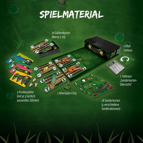 KOSMOS 683023 - Kartenspiel - Allie Gator 5 KOSMOS 683023 - Kartenspiel - Allie Gator – Bild 3