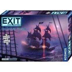 KOSMOS 683108 - EXIT - Spiel + Puzzle - Das Gold Der Piraten
