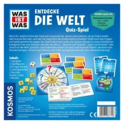 KOSMOS 687748 - Kinderspiel - WAS IST WAS, Entdecke Die Welt -Spielzeugparadies 4002051687748 1 600x600