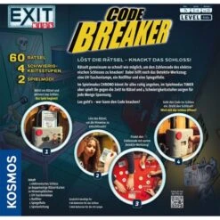 KOSMOS 697921 - EXIT - Kids, Codebreaker 5 KOSMOS 697921 - EXIT - Kids, Codebreaker -Spielzeugparadies 4002051697921 1 600x600