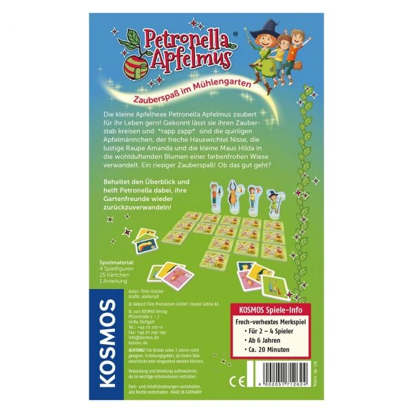 KOSMOS 712624 - Mitbringspiel - Petronella Apfelmus, Zauberspaß Im Mühlengarten 4 KOSMOS 712624 - Mitbringspiel - Petronella Apfelmus, Zauberspaß Im Mühlengarten – Bild 2