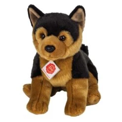 Teddy Hermann 919469 - Kuscheltier - Schäferhund Welpe Sitzend, 30cm