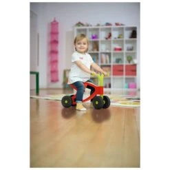BIG 800055860 - Kinderfahrzeug - Flippi, Laufrad, Rutschrad, Rot Und Grün -Spielzeugparadies 4004943558600 2 600x600
