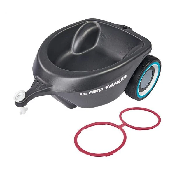 BIG 800056267 - Bobby Car Zubehör - NEO Anhänger Trailer, Anthrazit 3 BIG 800056267 - Bobby Car Zubehör - NEO Anhänger Trailer, Anthrazit – Bild 2