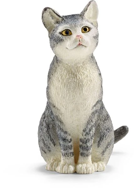 SCHLEICH 13771 - Farm World - Katze, Sitzend 3 SCHLEICH 13771 - Farm World - Katze, Sitzend