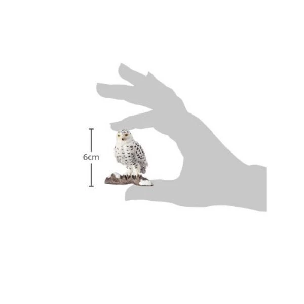 SCHLEICH 14671 - Wild Life - Schnee-Eule 4 SCHLEICH 14671 - Wild Life - Schnee-Eule – Bild 2