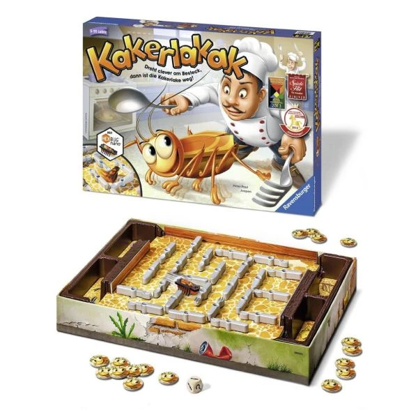 RAVENSBURGER 22212 - Gesellschaftsspiel - Kakerlakak 3 RAVENSBURGER 22212 - Gesellschaftsspiel - Kakerlakak