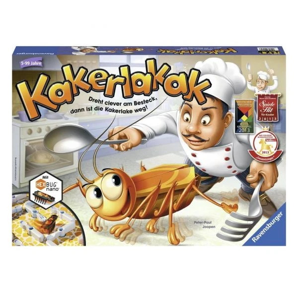 RAVENSBURGER 22212 - Gesellschaftsspiel - Kakerlakak 4 RAVENSBURGER 22212 - Gesellschaftsspiel - Kakerlakak – Bild 2