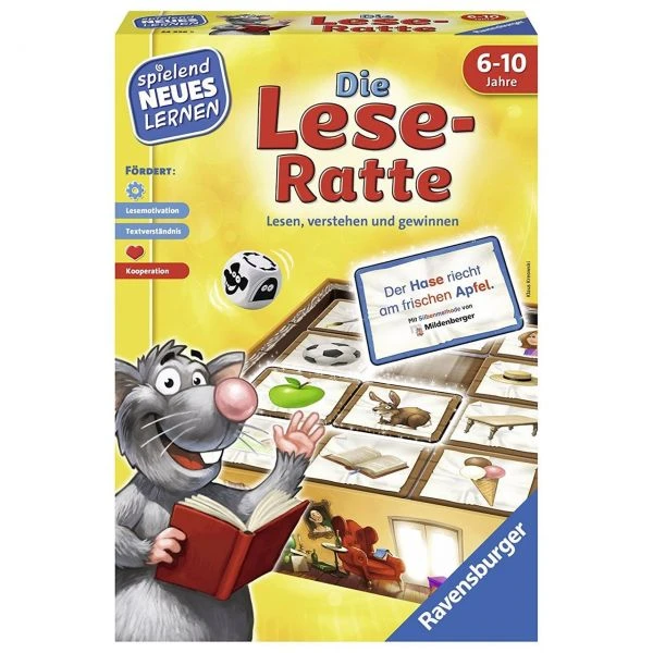 RAVENSBURGER 24956 - Spielend Neues Lernen - Die Lese-Ratte 3 RAVENSBURGER 24956 - Spielend Neues Lernen - Die Lese-Ratte