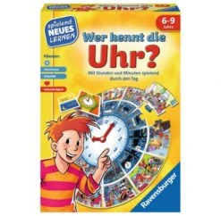 RAVENSBURGER 24995 - Spielend Neues Lernen - Wer Kennt Die Uhr?