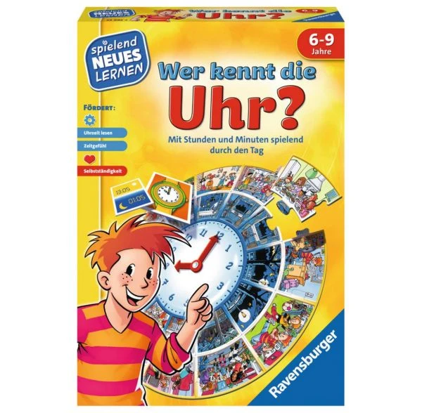 RAVENSBURGER 24995 - Spielend Neues Lernen - Wer Kennt Die Uhr? 3 RAVENSBURGER 24995 - Spielend Neues Lernen - Wer Kennt Die Uhr?