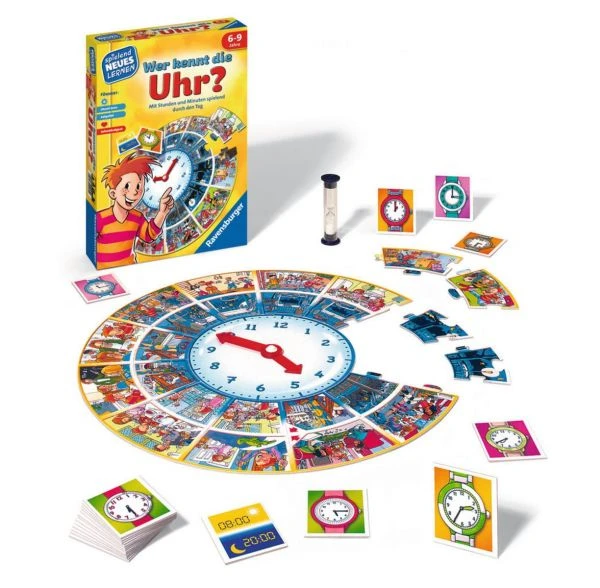 RAVENSBURGER 24995 - Spielend Neues Lernen - Wer Kennt Die Uhr? 4 RAVENSBURGER 24995 - Spielend Neues Lernen - Wer Kennt Die Uhr? – Bild 2